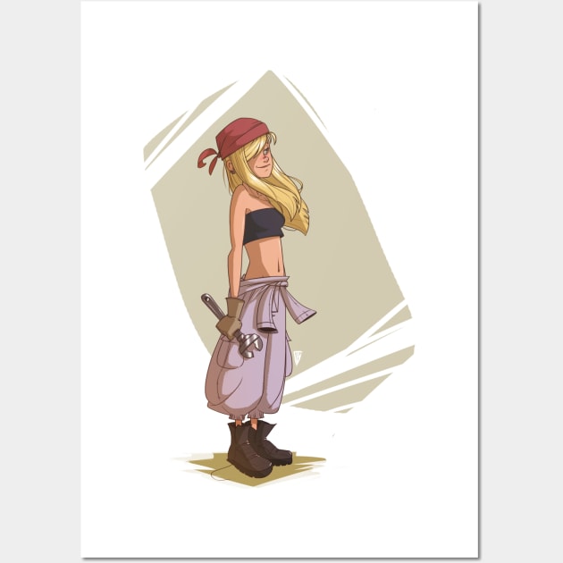 Winry Rockbell / FMAB Wall Art by HXDV